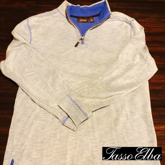 Tasso Elba Other - Men’s Tasso Elba Quarter-Zip Sweater